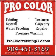 Pro Color Painting - Home Improvement Professional in Jacksonville, FL ...