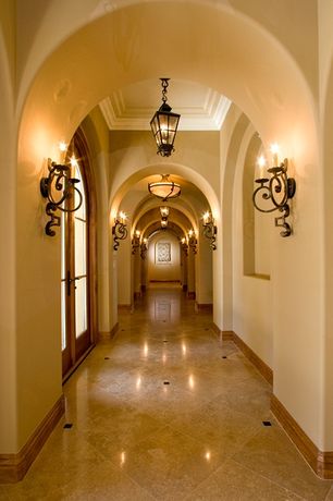 Mediterranean Hallway with Crown molding by Beth Whitlinger | Zillow ...