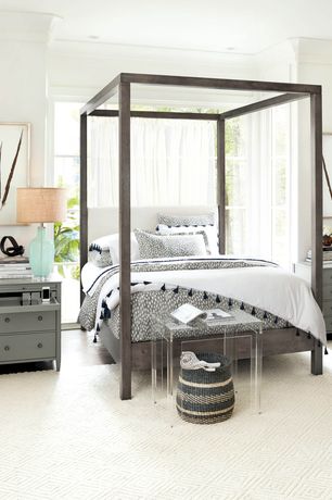 Contemporary Bedroom Design Ideas & Pictures | Zillow Digs | Zillow 10 tags Contemporary Master Bedroom with Mill Upholstered Parsons Bed,  Felicity Acrylic Rectangular Side Table, Round. Ballard Designs