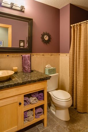Brown Bathroom Chair Rail Design Ideas & Pictures | Zillow Digs | Zillow