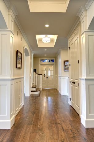 Traditional Entryway Wainscoting Design Ideas & Pictures | Zillow Digs ...