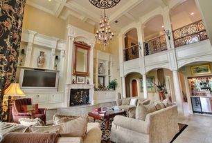 Traditional Living Room with Iron railing by Roy Brocato | Zillow Digs ...