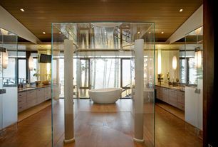 2 tags contemporary master bathroom with custom shower enclosure signature hardware lacota resin freestanding tub - Custom Shower Design Ideas 2 tags contemporary master bathroom with custom shower enclosure signature hardware lacota resin freestanding tub - Custom Shower Design Ideas