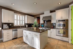 Traditional Kitchen Design Ideas & Pictures | Zillow Digs | Zillow  Traditional Kitchen with Simple Granite, European Cabinets, Flush, High  ceiling, L-