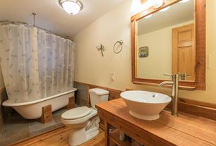 Bathroom Design Ideas - Photos & Remodels | Zillow Digs | Zillow  4 tags Rustic Full Bathroom with Kingston Brass Vintage Shower Ring with  Ceiling Support