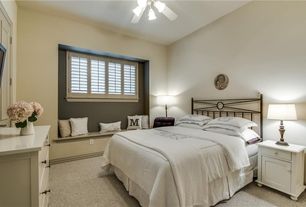 Bedroom Design Ideas - Photos & Remodels | Zillow Digs | Zillow  Traditional Guest Bedroom with Graber Blinds, Custom Shutters.