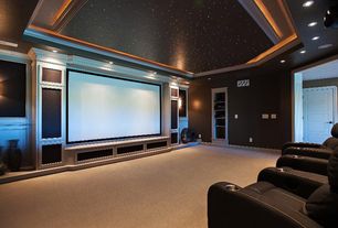 Home Theater Ideas - Design, Accessories & Pictures | Zillow Digs ...  1 tag Contemporary Home Theater