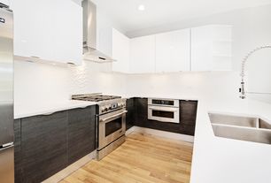 modern kitchen with olympia collection butterscotch oak 5 hardwood floors high ceiling - Luxury White Kitchens modern kitchen with olympia collection butterscotch oak 5 hardwood floors high ceiling - Luxury White Kitchens