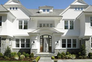 traditional exterior of home with partial stone exterior transom window pathway - Luxury Stone Exterior traditional exterior of home with partial stone exterior transom window pathway - Luxury Stone Exterior