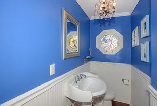 Blue Powder Room Ideas - Design, Accessories & Pictures 