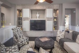 Sherwin Williams Mink Living Room Wainscoting Zillow Digs 1 Tag Transitional Living Room With Flush Light Wainscoting Ceiling Fan High Built