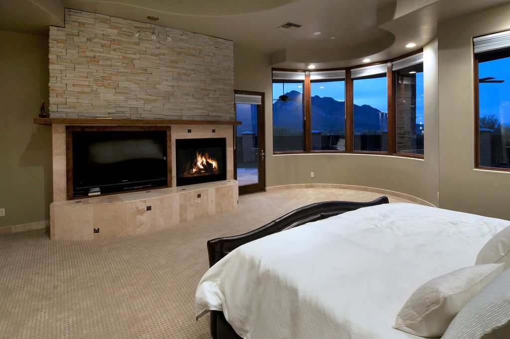 Contemporary Master Bedroom contemporary master bedroom with marble tile wallsoloway Contemporary Master Bedroom contemporary master bedroom with marble tile wallsoloway