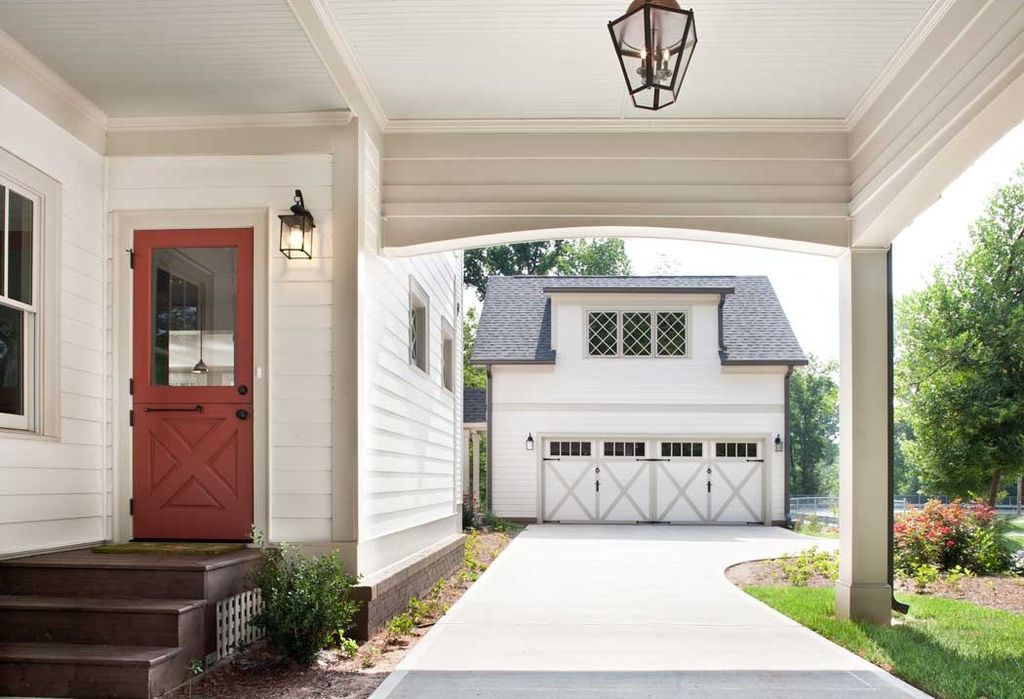 Country Garage with High ceiling by Terracotta Design Build | Zillow Digs | Zillow