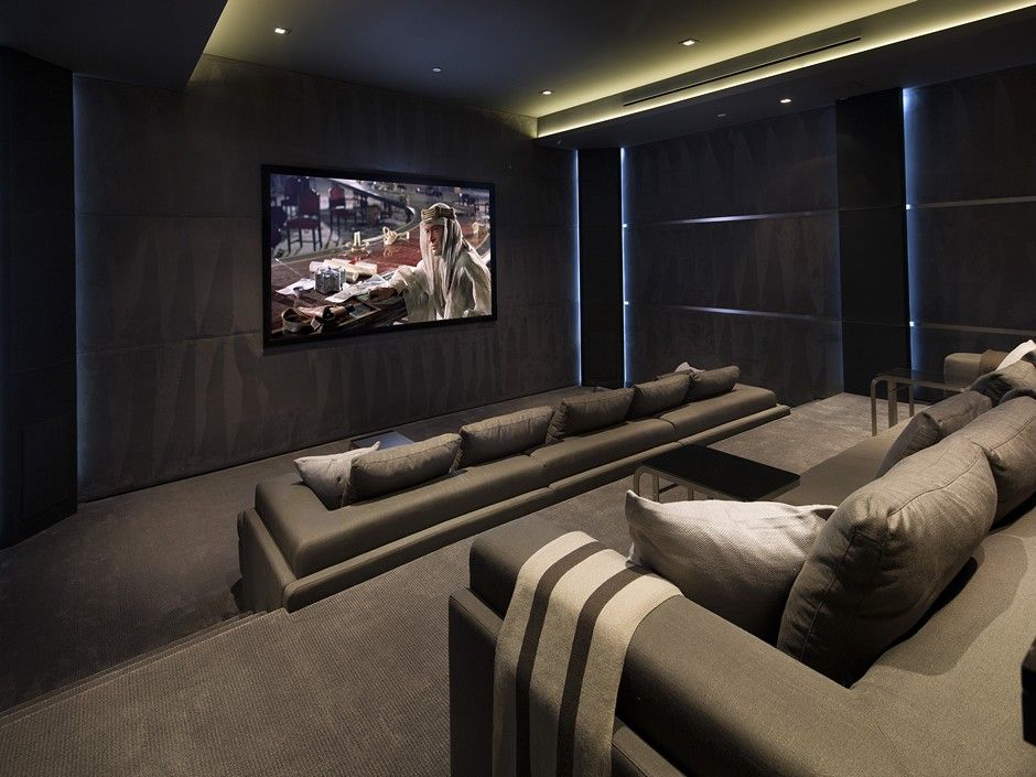 Traditional Home Theater with Carpet by Jackie Turner | Zillow Digs ...