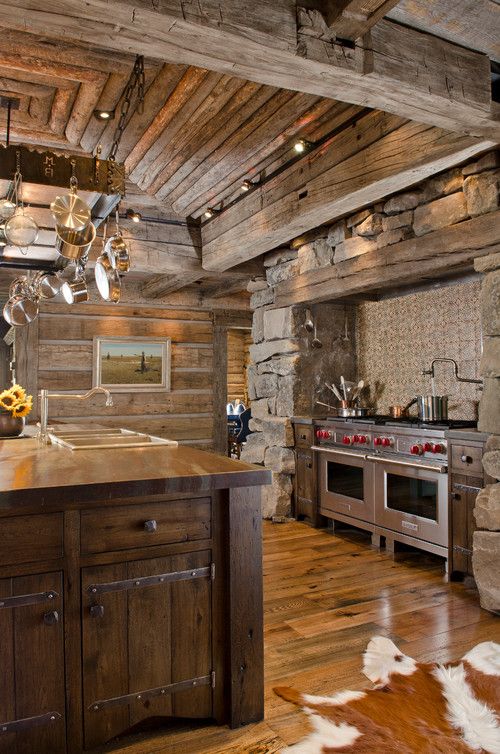 Rustic Kitchen with European Cabinets by Derek Wagner | Zillow Digs ...