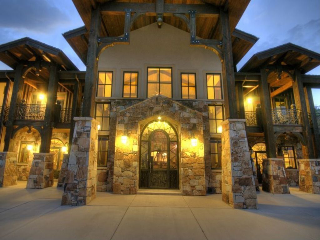 Rustic Front Door with Glass panel door & Arched window | Zillow Digs