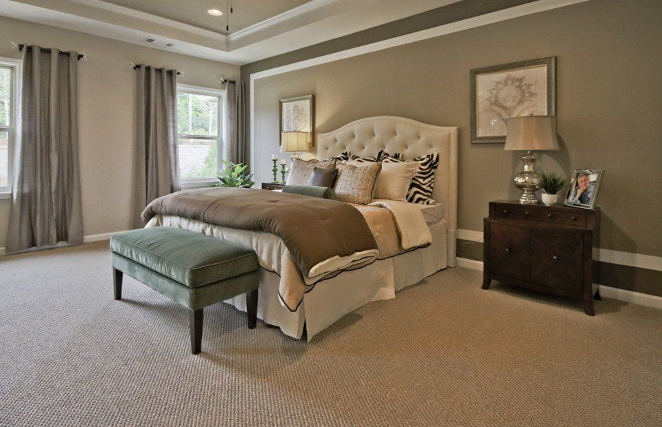 Master Bedroom with High ceiling & Carpet | Zillow Digs ...