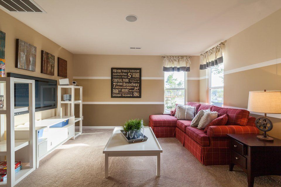 Living Room with High ceiling & Chair rail | Zillow Digs ...