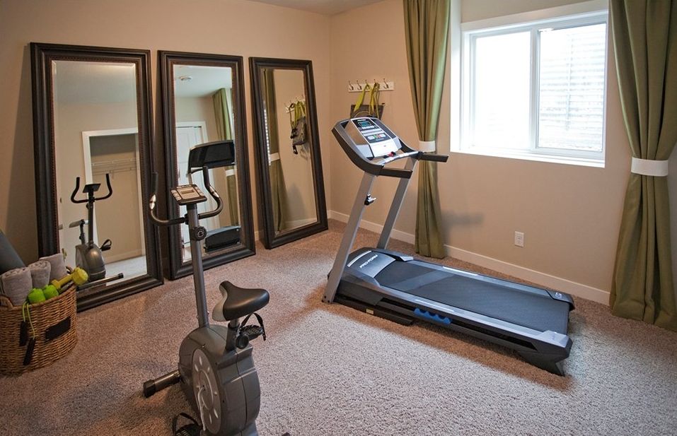 Home Gym with Carpet Zillow Digs Zillow