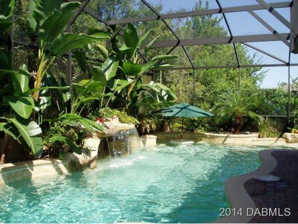 Tropical Swimming Pool with Skylight & Atrium in Debary ...