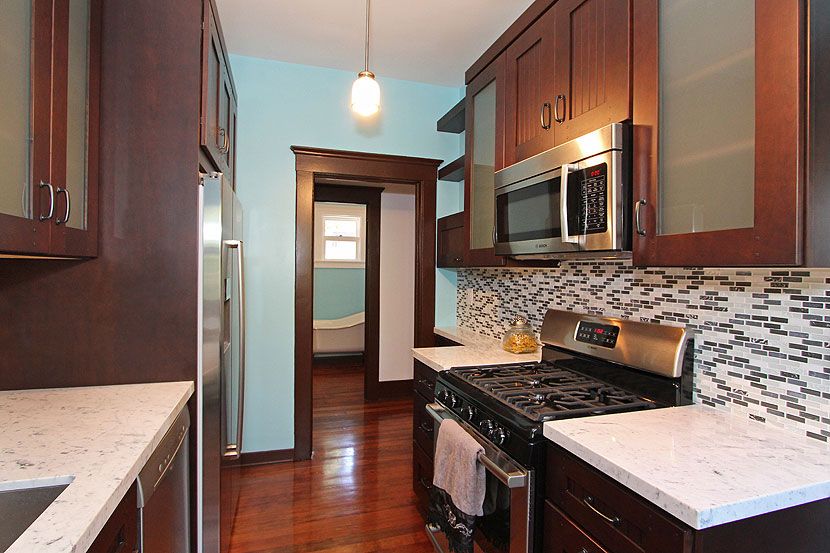 Contemporary Kitchen with Glass panel by Elisha Hudson Zillow Digs