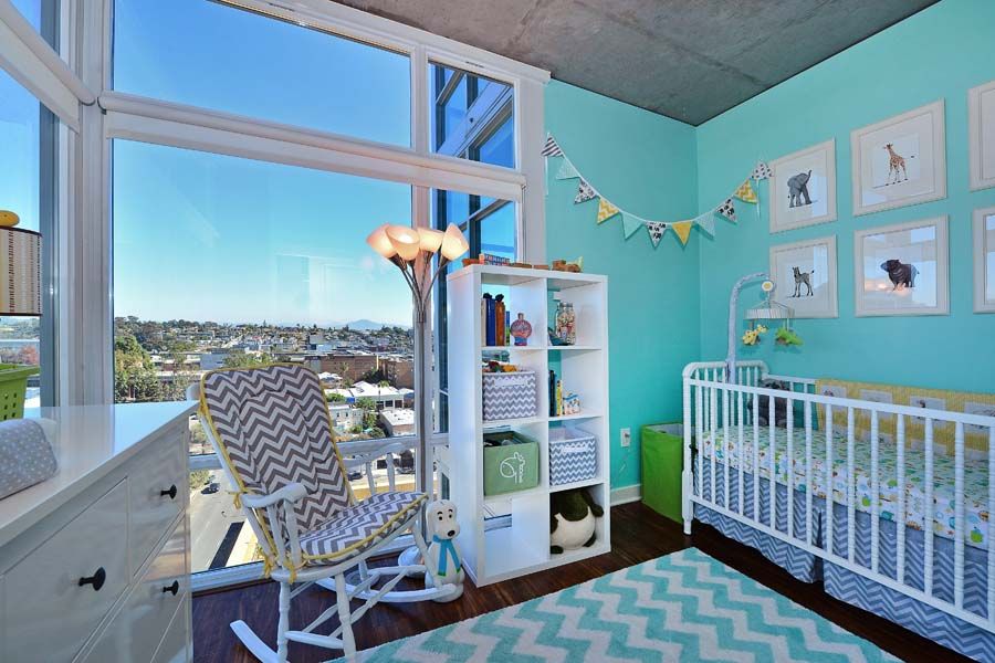 Traditional Nursery with Carpet & Hardwood floors in SAN DIEGO, CA