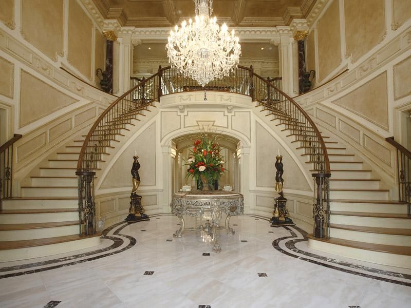 Traditional Staircase with Crown molding & Double staircase | Zillow ...