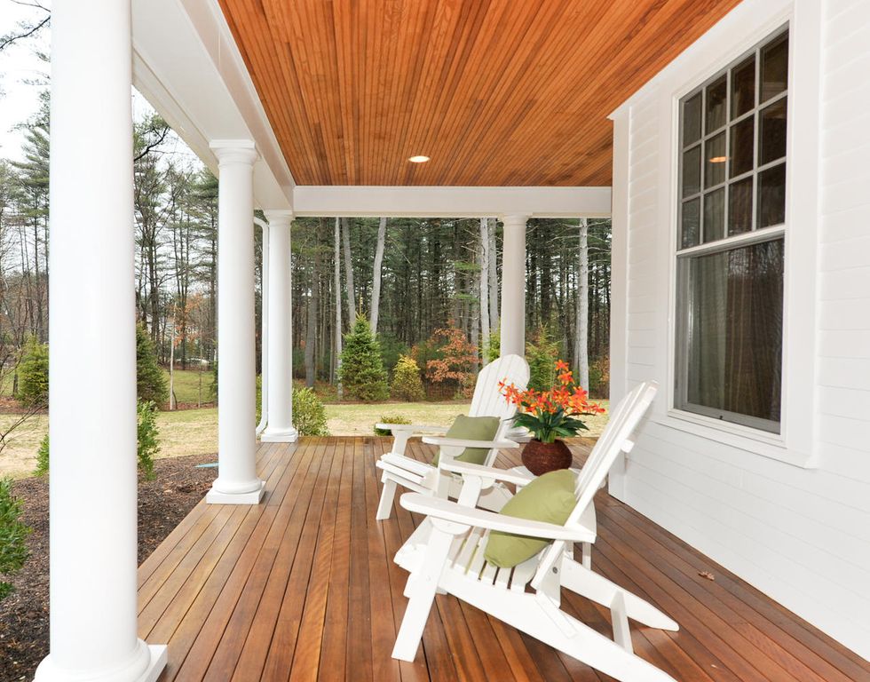 Traditional Porch with Adirondack chair by Walsh Team | Zillow Digs ...