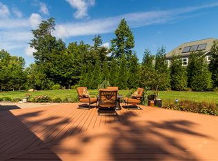 Traditional Deck with Outdoor kitchen & Fire pit in ...