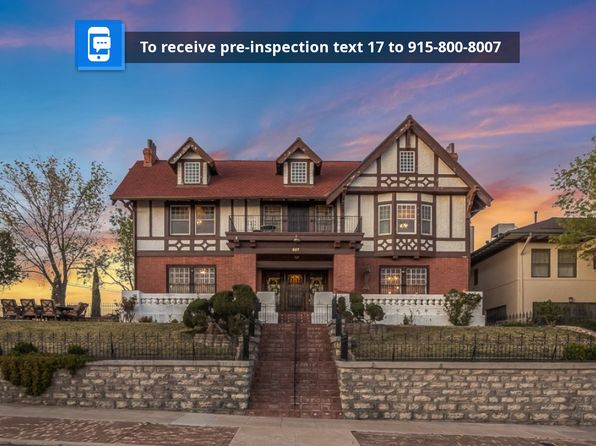 Sunset Heights El Paso Luxury Homes For Sale - 4 Homes | Zillow