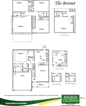 The Bennet Plan Rose Rock Estates Le Ok 73068