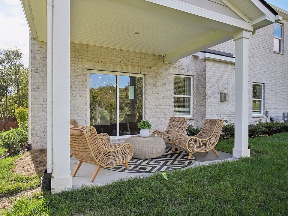 Enjoy summer nights on the back patio.