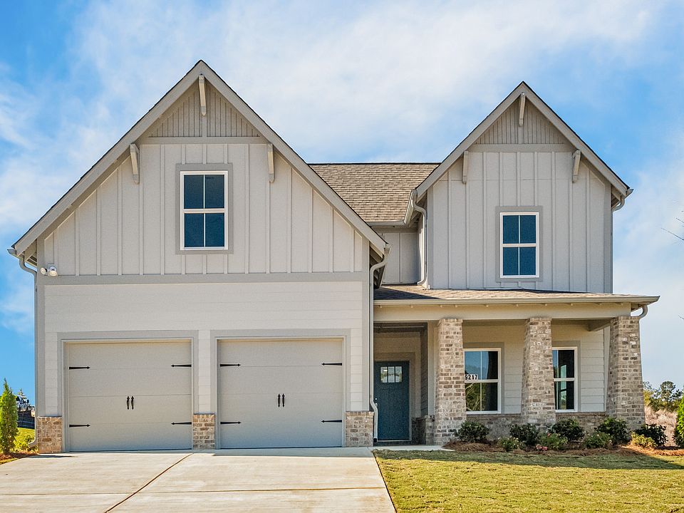 The Carolina New Construction Home in Tuscaloosa AL - Modern Two-Story Design