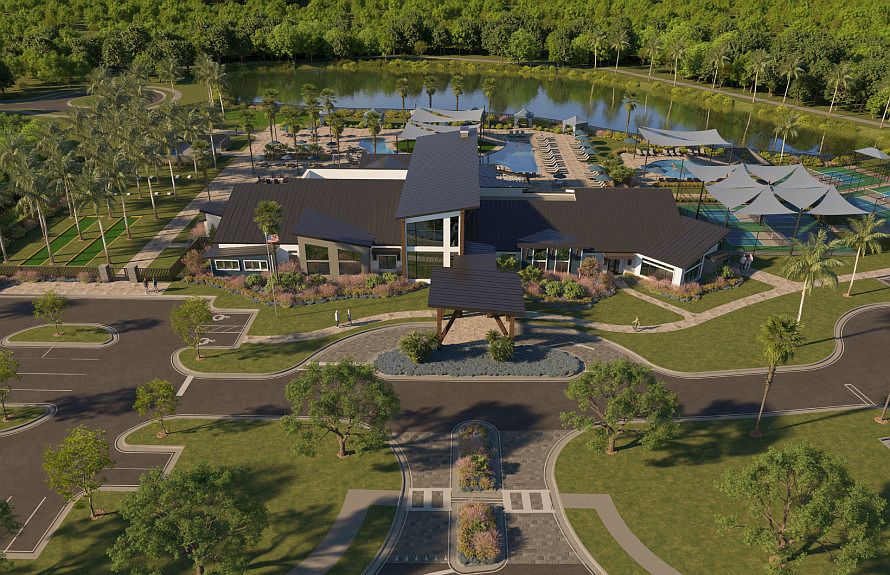 Expansive Amenity Campus