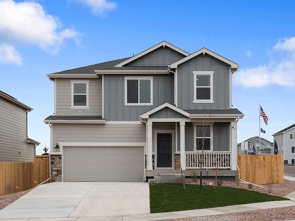 The Durango floorplan interior image taken at a Meritage Homes community in Colorado Springs, CO.