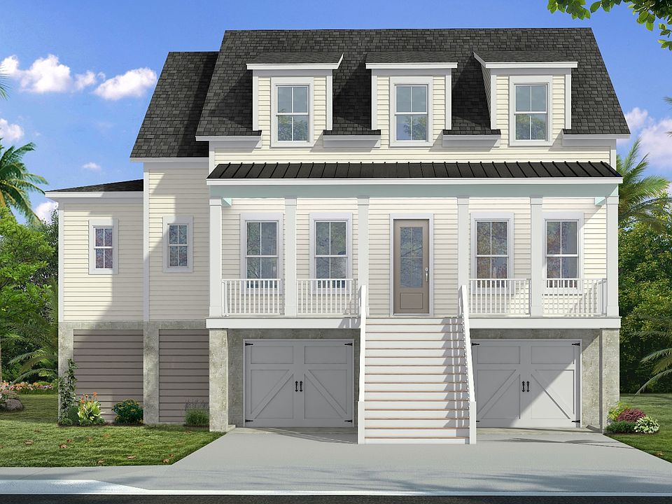 Preakness II Floorplan with Drive Under Garage