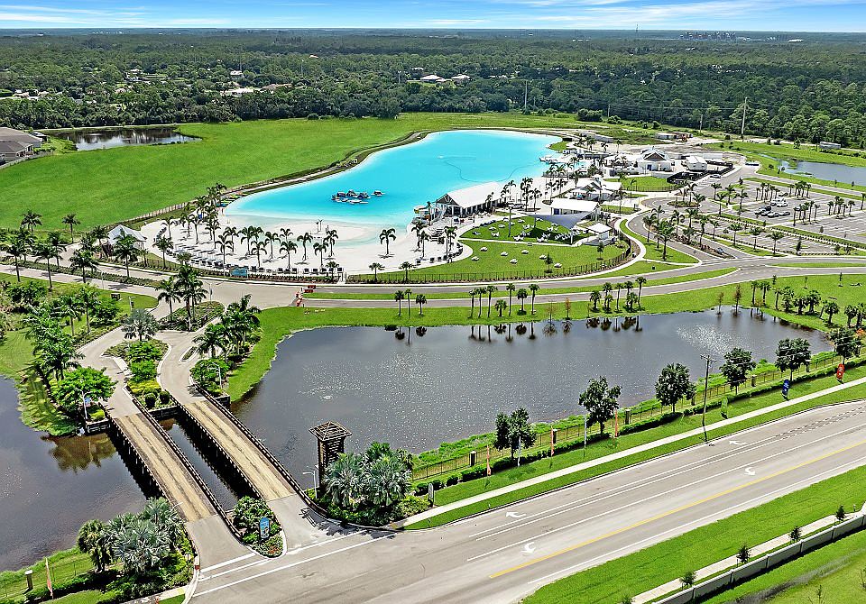 Brightwater Lagoon Aerial