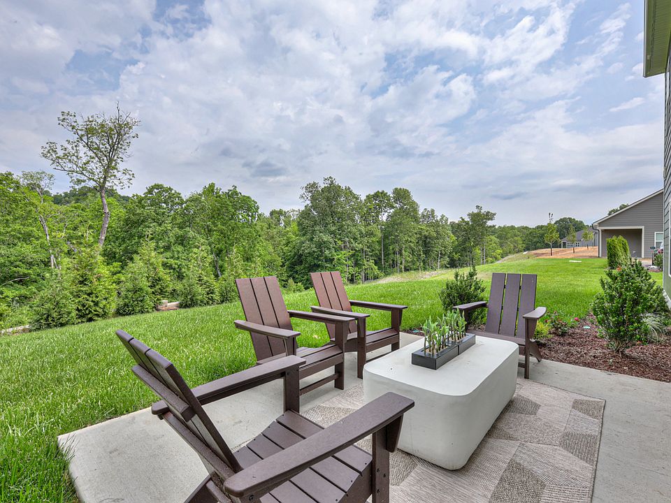 Enjoy summer nights on the back patio.