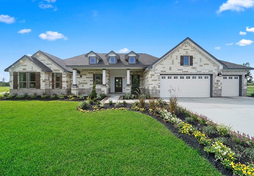 Barton Place Model Home - Madison - Elevation C - Front Exterior