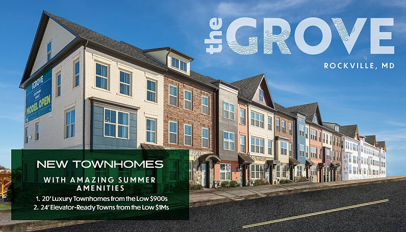 New Townhomes for Sale in Rockville, MD
