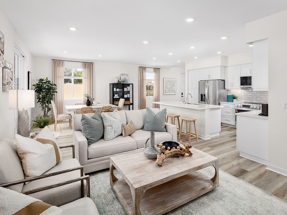 Model home great room