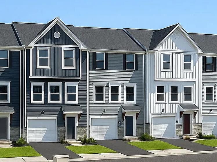 The only new townhomes with community playground, wooded homesites, and adjacent to Abrams Pointe.