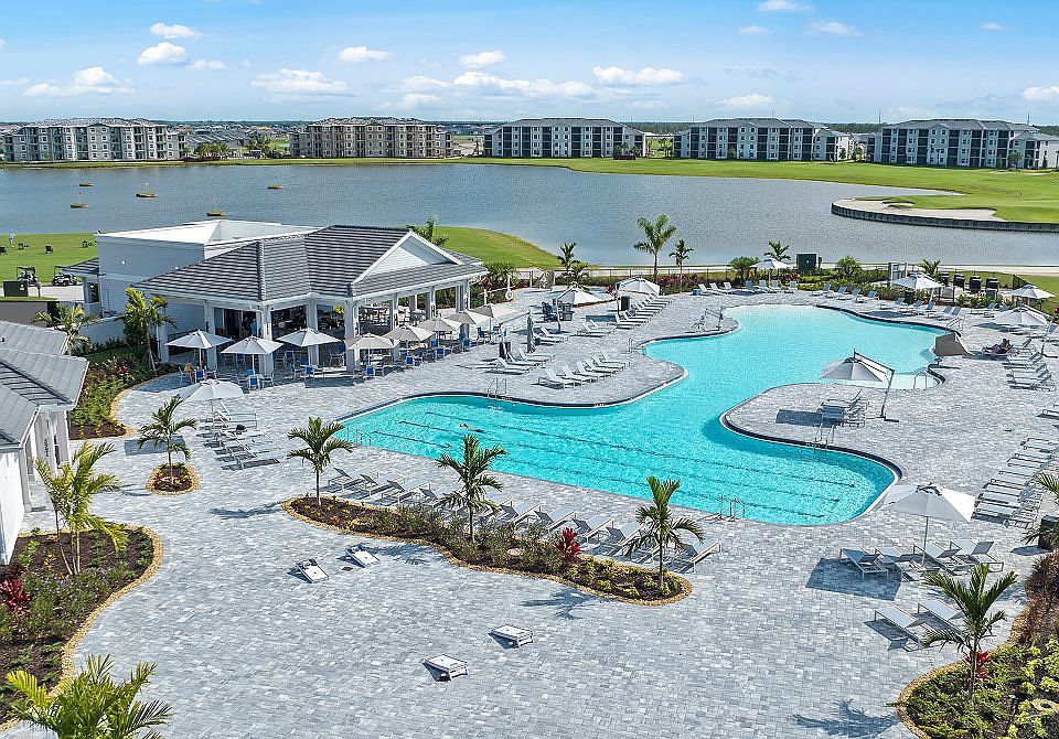 The National golf country club Pool aerial view
