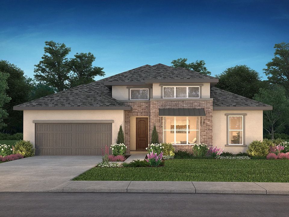 Plan 5042 elevation E rendering