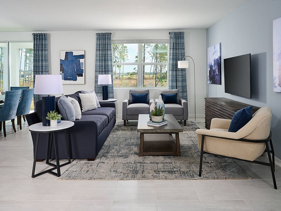 The Essex floorplan modeled at Two Rivers.