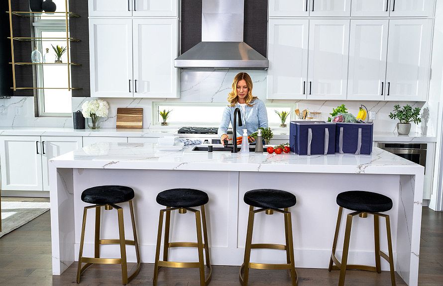 Spacious Kitchens