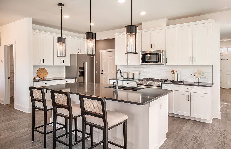Designer kitchen with storage