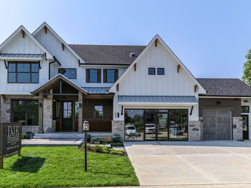 Parker IV Model Home by DJK Homes in Stewart Ridge community in Plainfield