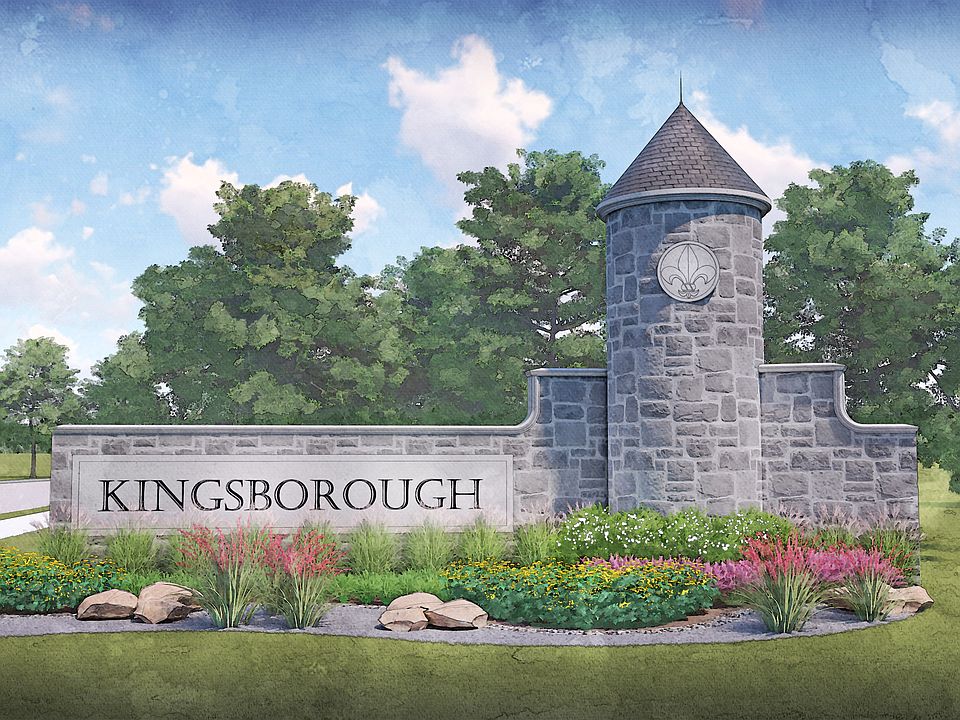 Rendering of the monument at the entrence of the community.