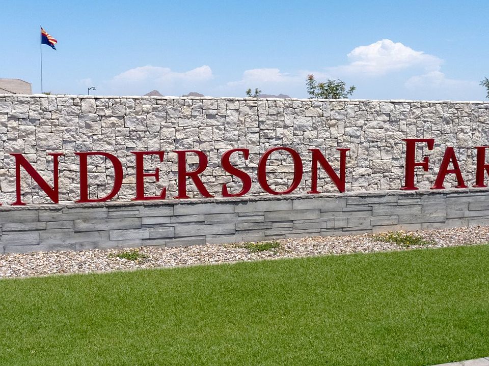 Anderson farms entry monument